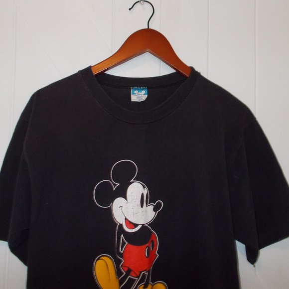 VTG Single Stitch Disney Character Fashions Mickey Mouse Graphic T-Shirt Size XL - Picture 2 of 7